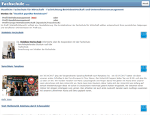 Tablet Screenshot of fachschule-karlsruhe.de